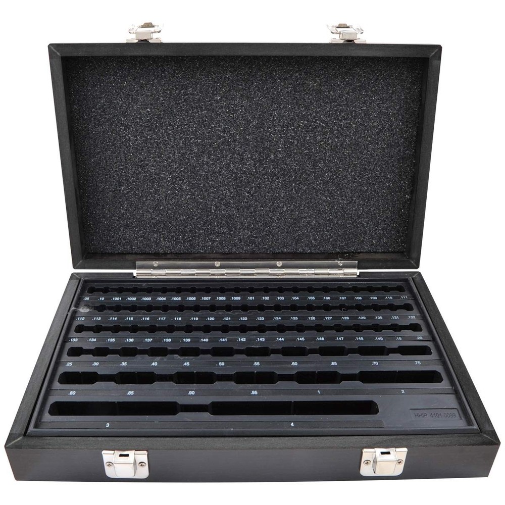 HHIP 4101-0099 81 Piece Rectangular Gage Block Set Case Only