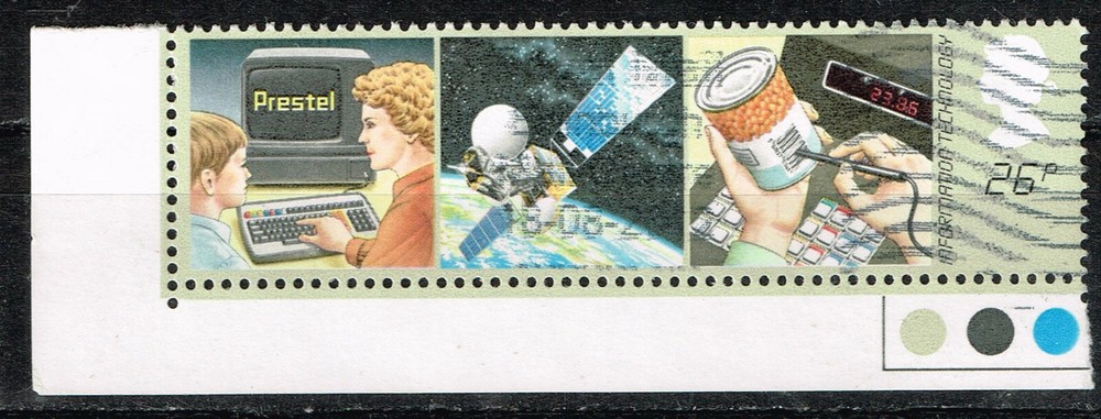 UK Space Exploration stamp 1997 A-16