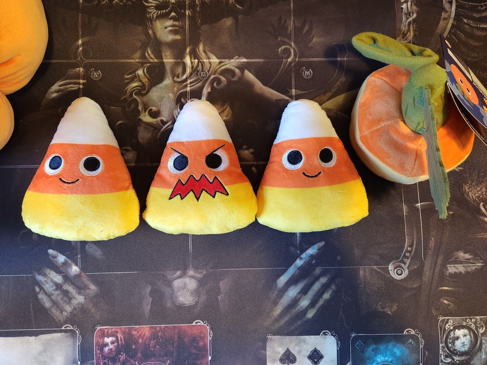 KidRobot Yummy World Interactive Pumpkin Plush w/ Removable Candy Corns Inside
