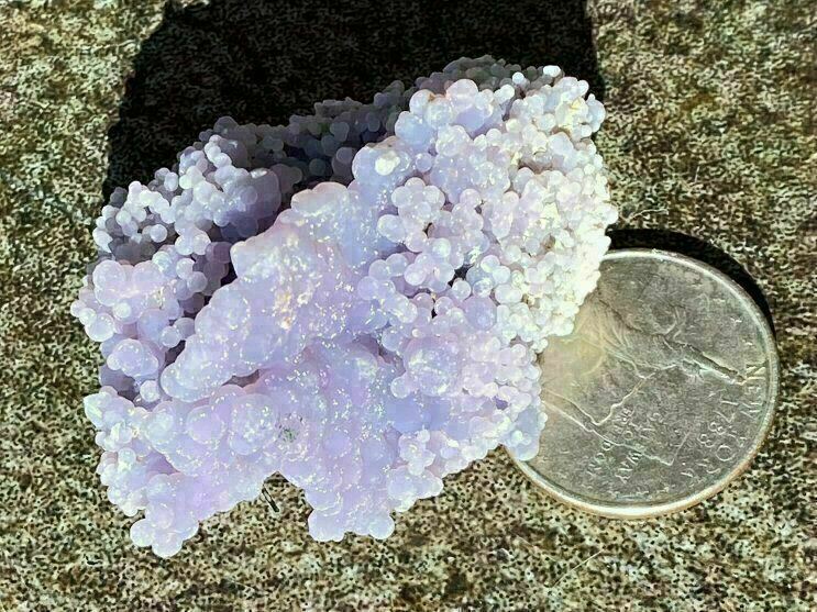 ~Weird~ Botryoidal Grape Chalcedony Specimen - AKA Mankarra Agate - C9