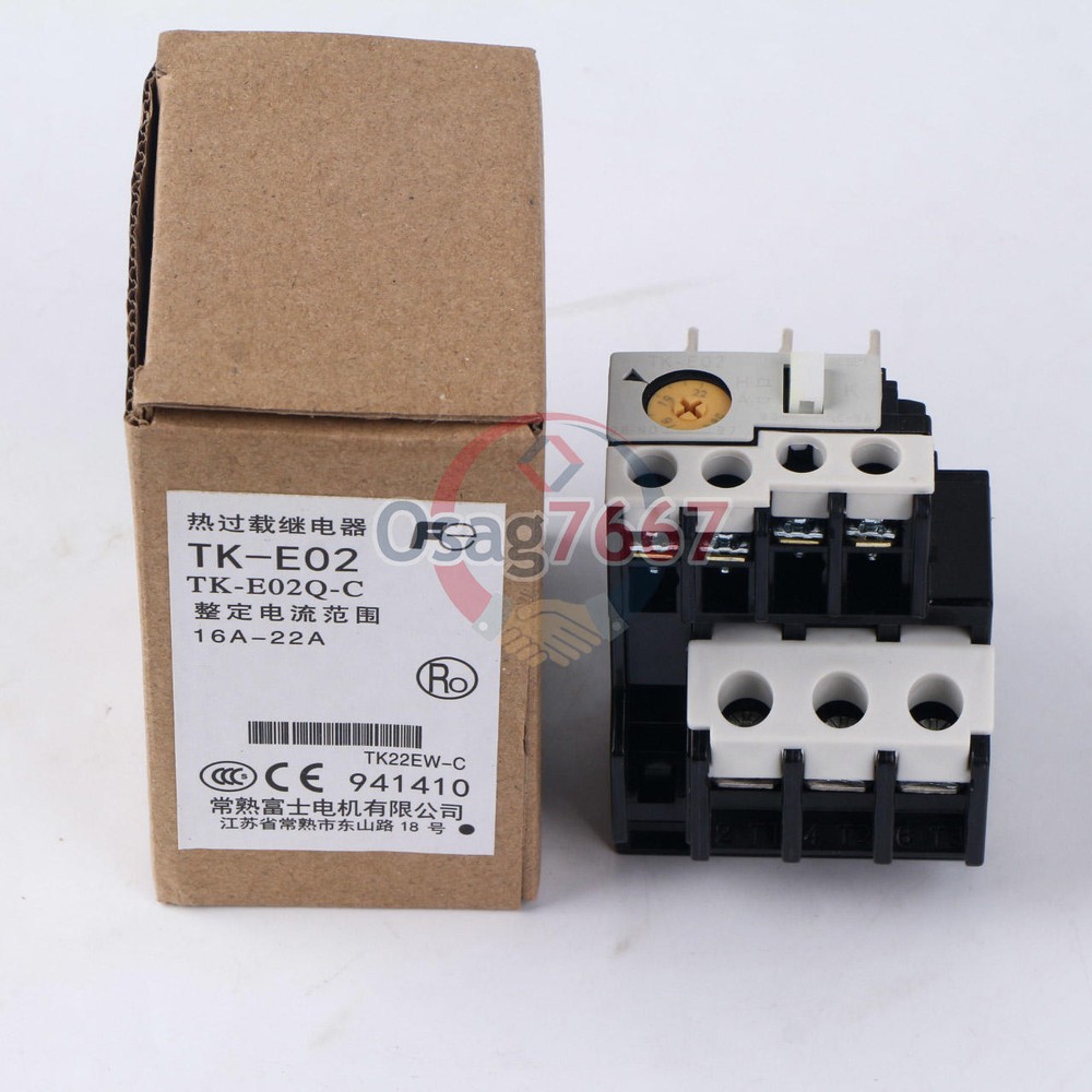 ONE New FUJI Thermal Overload Relay TK-E02 16-22A
