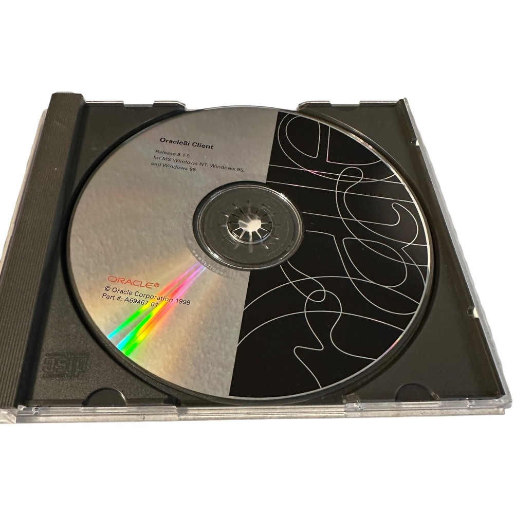 Oracle8i Client Release 8.15.5 MS Windows NT WIndows 95 & 98 CD-Rom Oracle