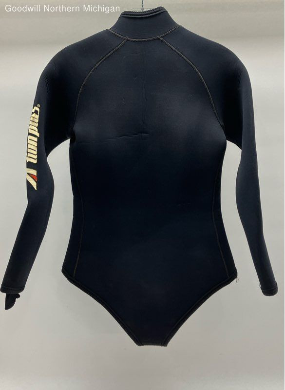 Women's ACTIONPLUS Black Solid Wet Suit - Size L