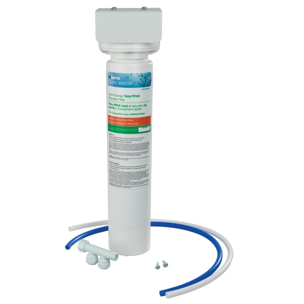 Watts PWDWTPFAS1 Single Stage Total PFAS Reduction Water Filtration System