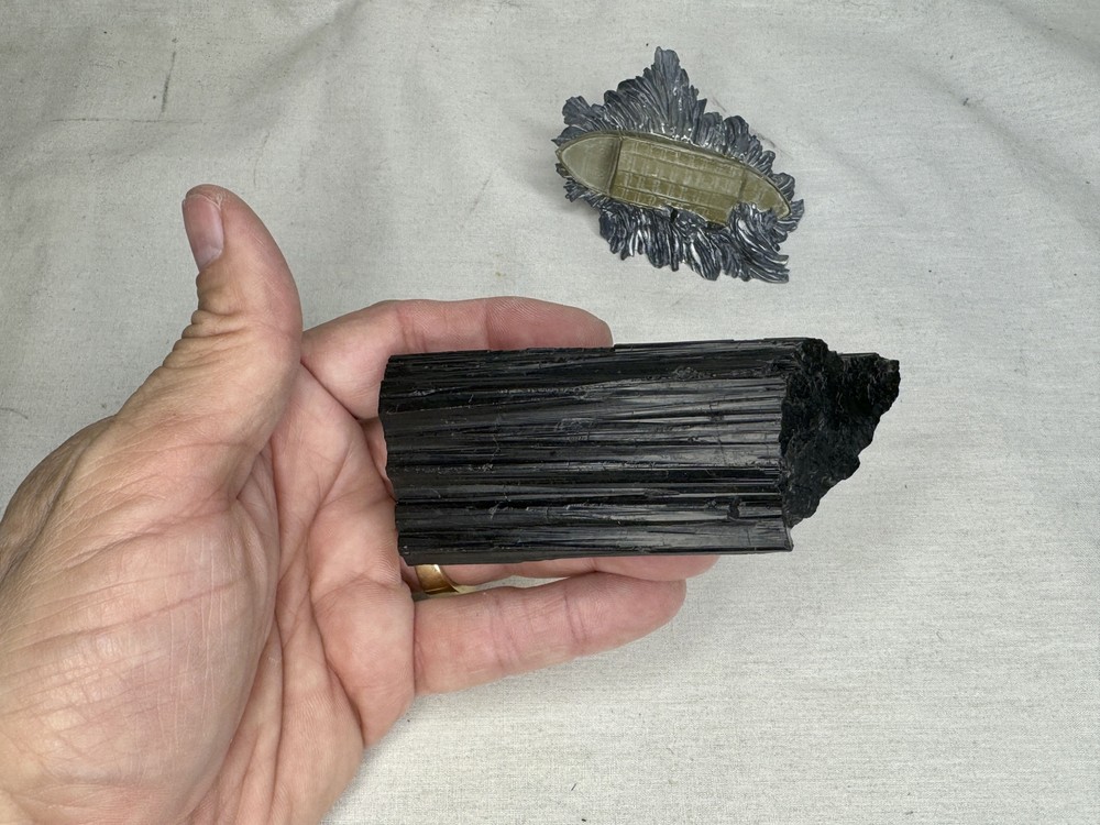 Noah's Ark, Gopher Wood Piece, Solid Resin, Contains Real Artifacts, Free Book
