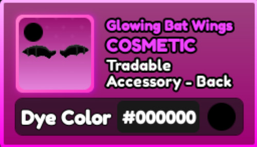 World Zero WZ - COSMETICS - #000000 (PITCH BLACK) - BACK