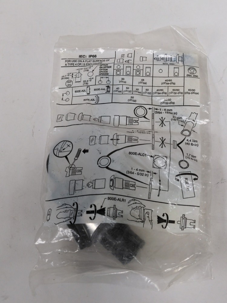 ALLEN BRADLEY 800ES-KM2Z1 SELECTOR SWITCH