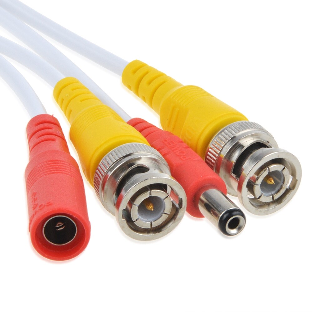 100ft BNC Cable for Lorex 8CH 4K DVR 2TB Camera Security System LHV5824B