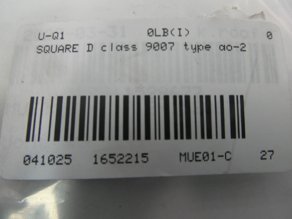 Square D AO-12 Limit Switch 600v-ac