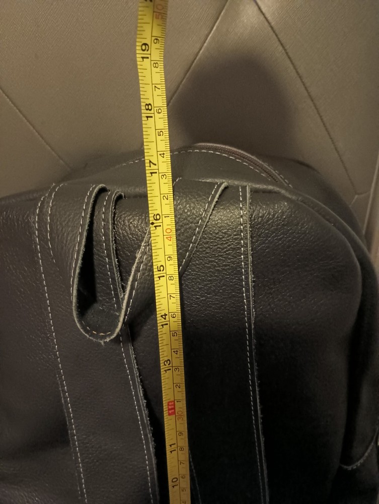 good quality leather backpack