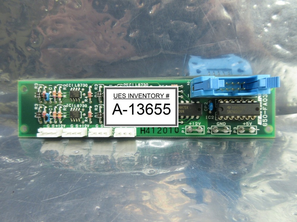 Ebrain 650-FA03B Interface Board PCB Ebrains Used Working