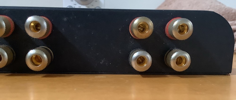 2 Way Zone Speaker Selector Switch Splitter Volume Control 100W Per Channel