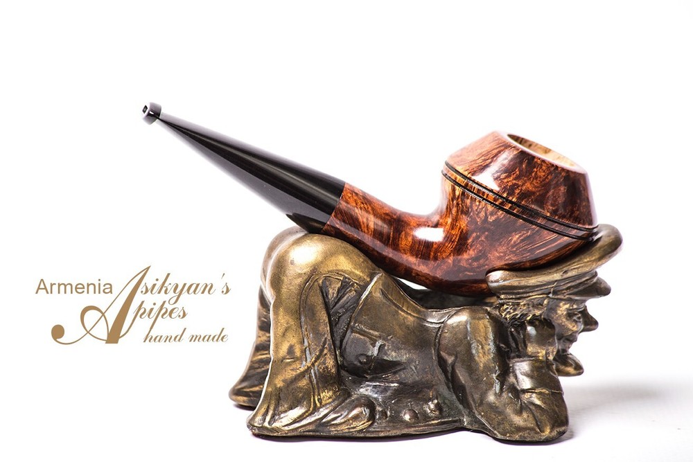 Asikyan Pipe #429/24 Rhodesian Smooth Hand Made