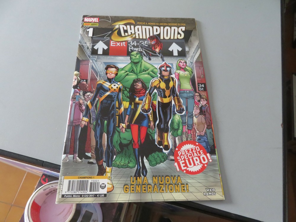 CHAMPIONS MARVEL PANINI COMICS N°1 - A New Generation - Jun 8, 2017