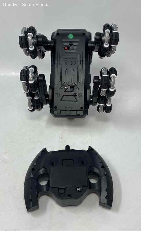 Robot Intelligent Silver Black Drifting Stunt Car With Controller Not Tested
