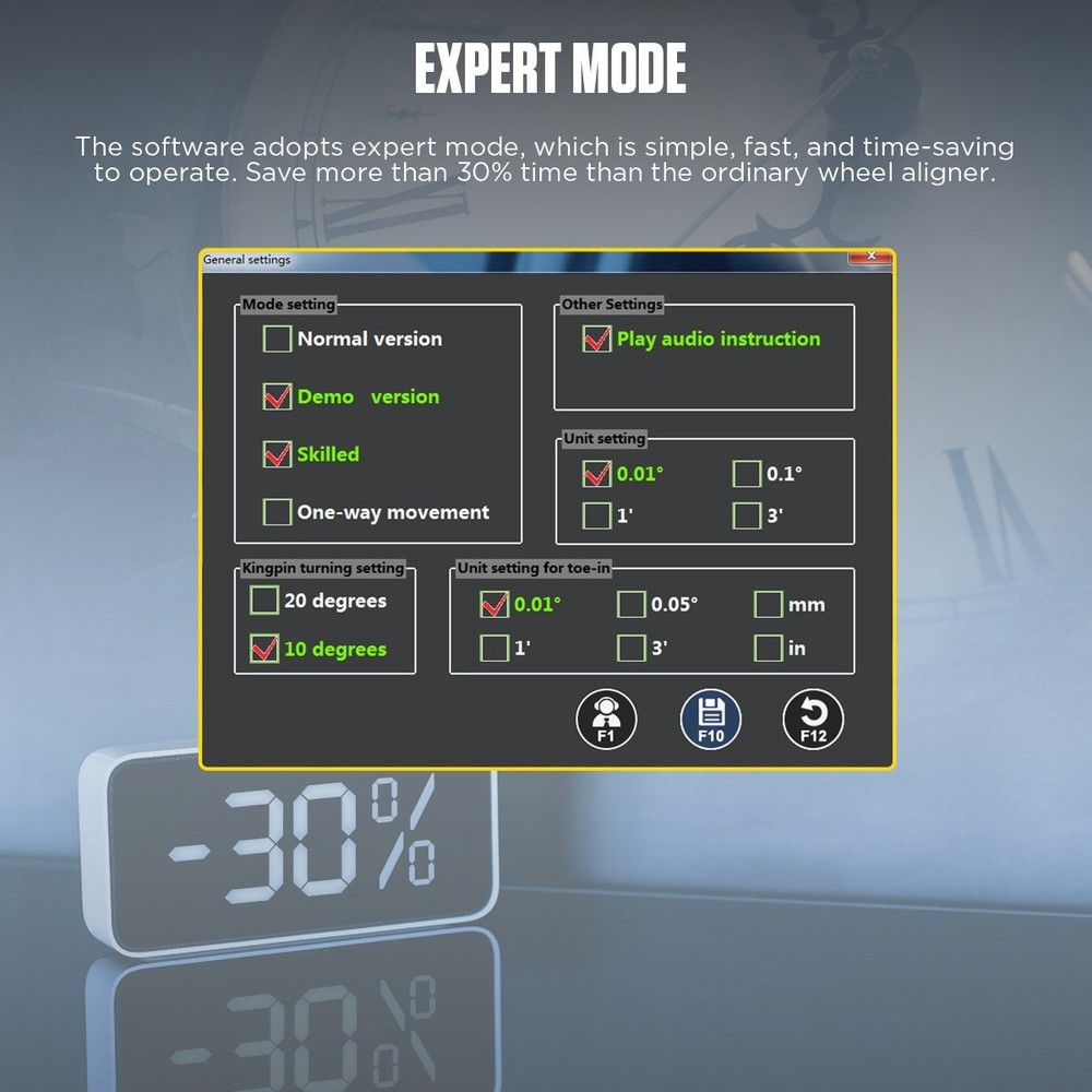 AUTOOL 3D Wheel Alignment Machine Tracking Tire Aligner System Fully Automatic
