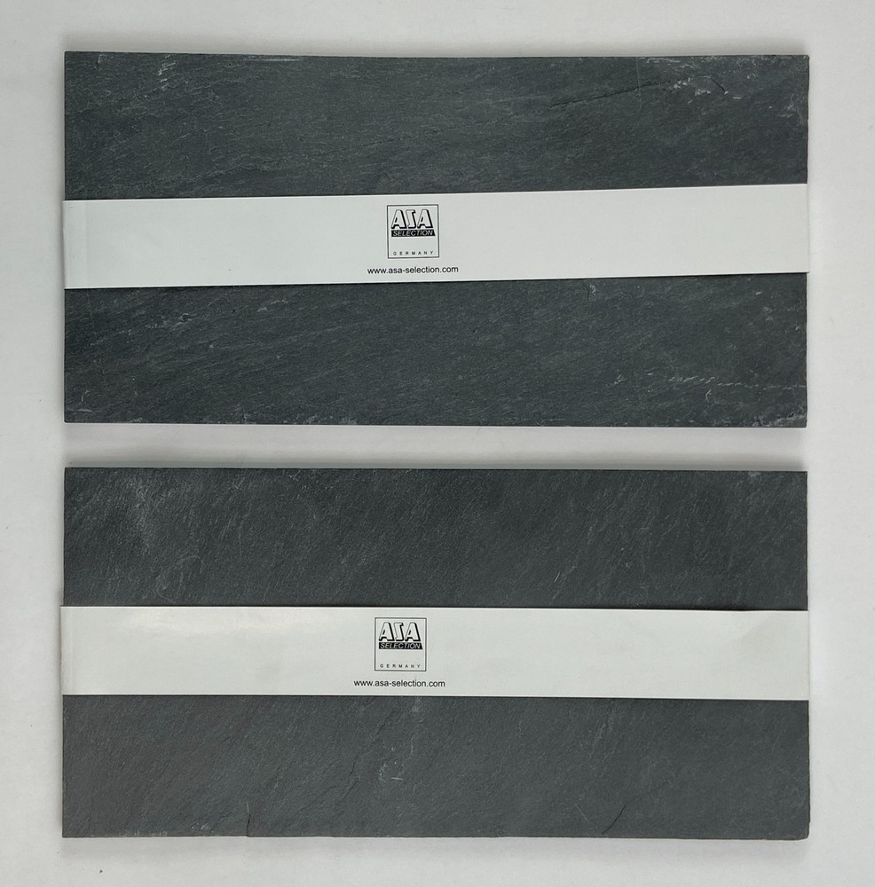 Asa Rectangular Slate Plate 30 x 15 cm Set of 2