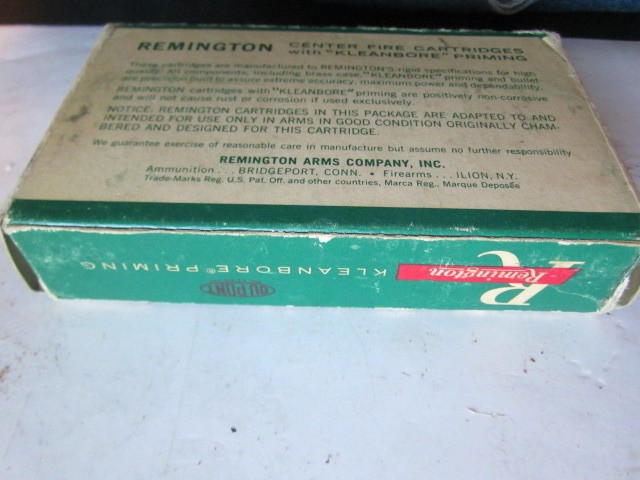 REMINGTON HI-SPEED 30-06 EMPTY BOX