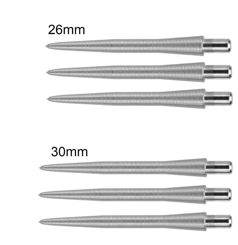 Target Storm Nano Replacement Steel Tip Points 26mm