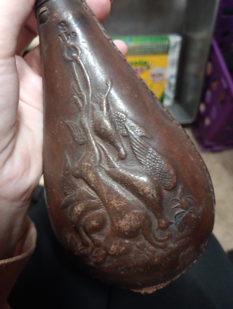 Antique Powder Horn