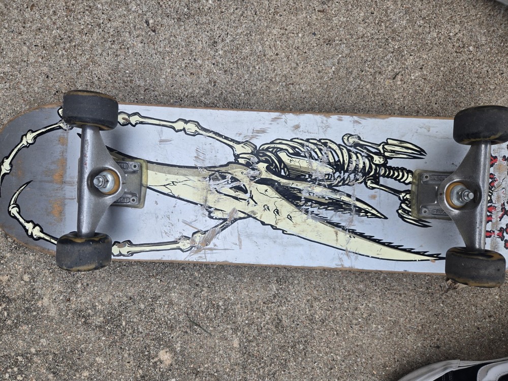 Pre-Owned Tony Hawk Birdhouse Skateboard Complete Deck & Wheels