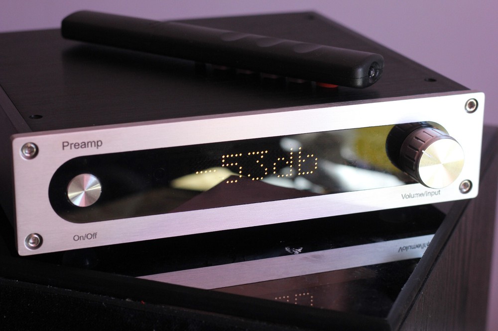 Passive PRECISION preamp. Relay attenuator.