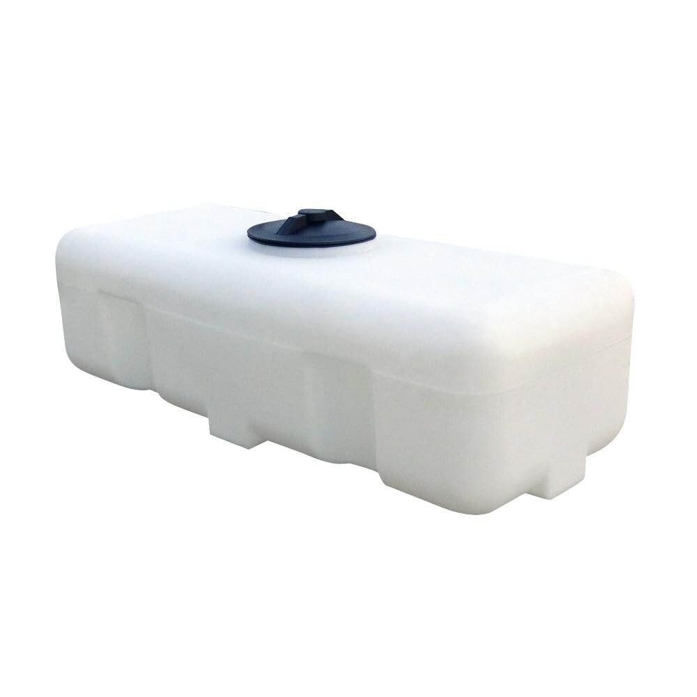 50 Gallon Rectangular Water Tank - Drain Installed Short Side - Dunmiers DRT50