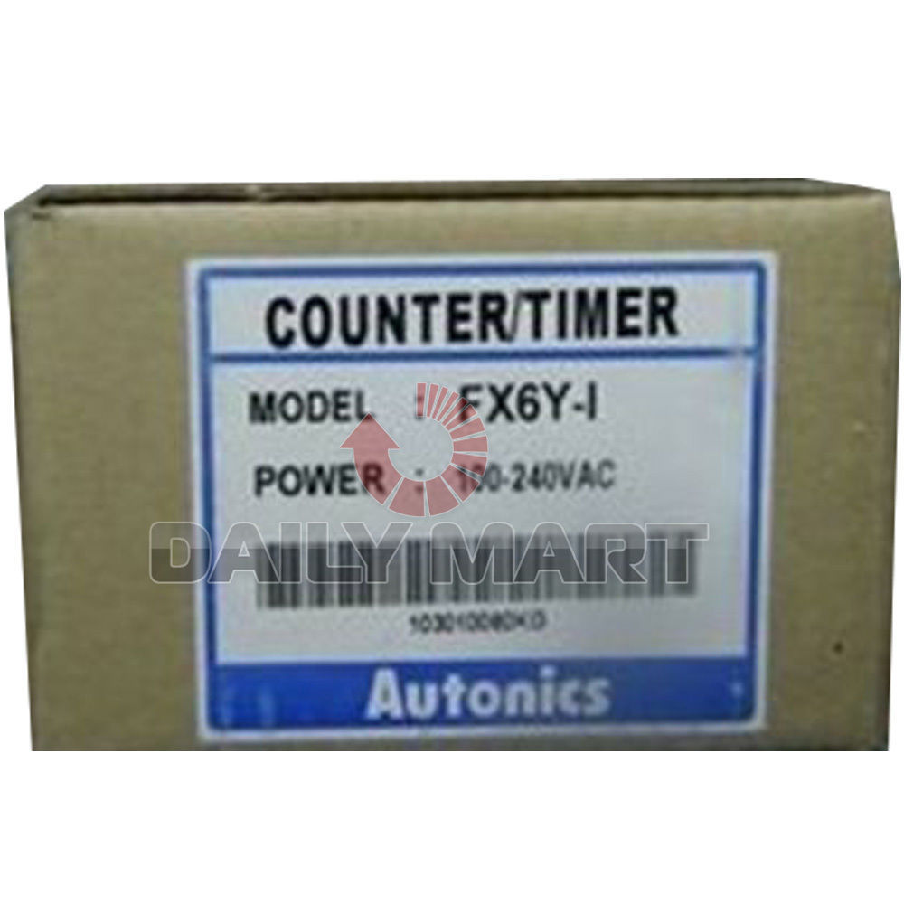 New Autonics counter FX6Y-1 AC220V Programmable Logic Controller Counter Timer