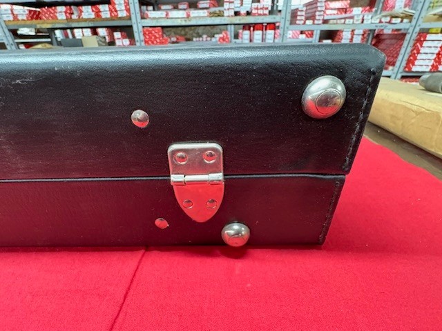 Mitutoyo Leather Case for Salesman Basic Tool Box - broken locks, no keys