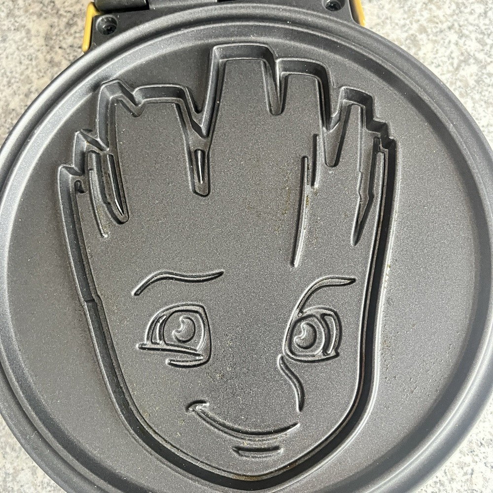 Marvel Groot Waffle Maker & Nostalgia Red Donut Hole Cake Pop Baker Bundle Set