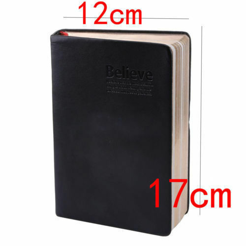 Vintage Thick Blank Paper Notebook Notepad Leather Journal Diary Sketchbook US