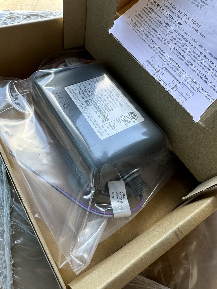 ⚡️ECOSENSE (LDCM-PL-120-277-010V-GR) Linear Dimming Control Module⚡️