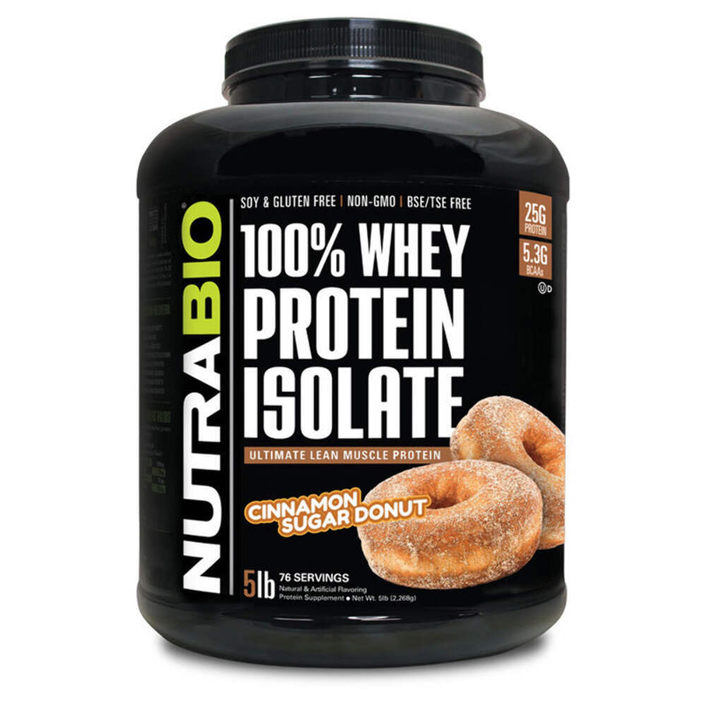 NutraBio - WHEY PROTEIN ISOLATE