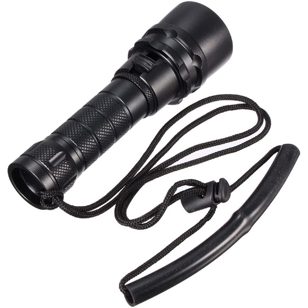 Waterproof Dive Torch L2 LED Flashlight for Deep Underwater Exploration