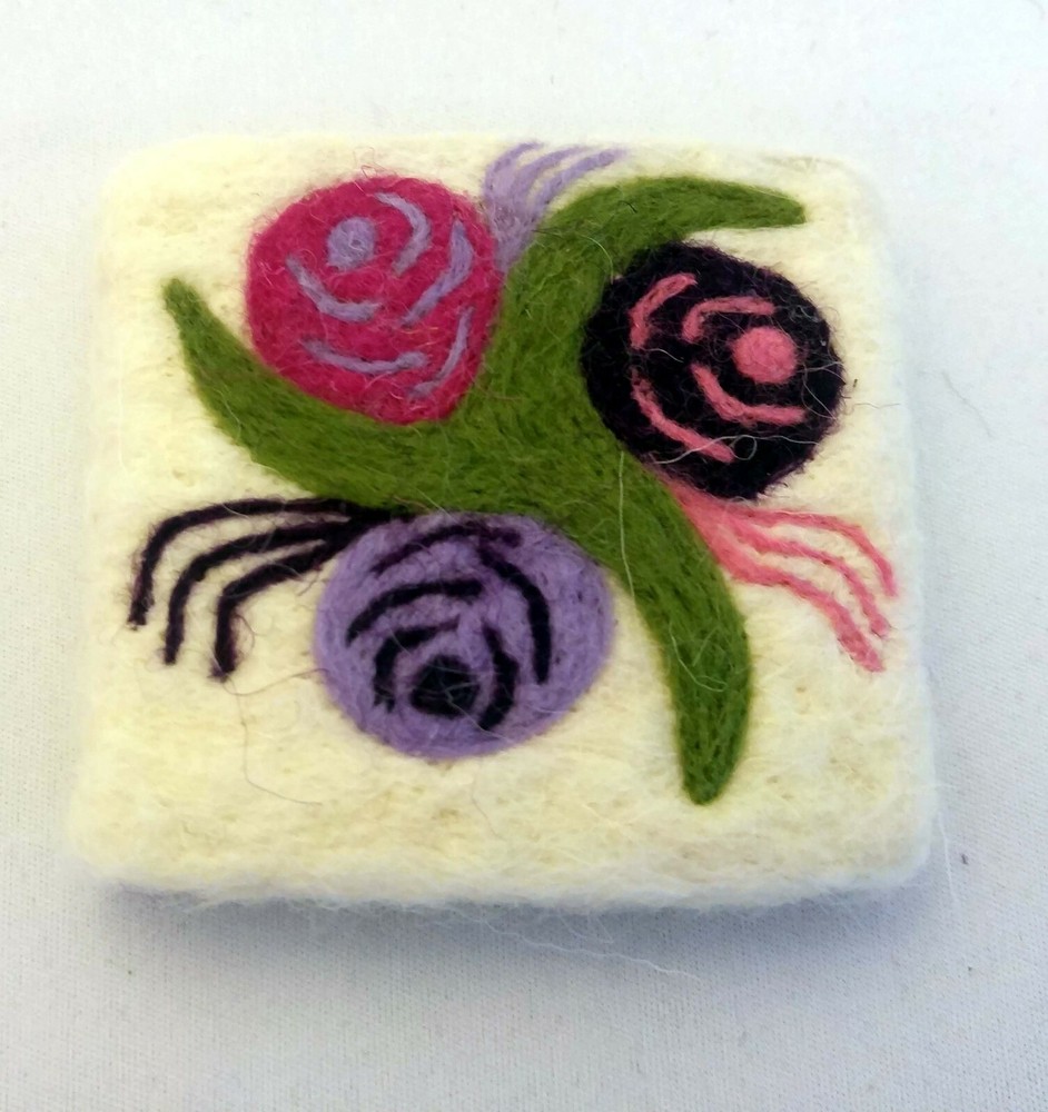 Needle Felted Soap Bar Decorative Handmade