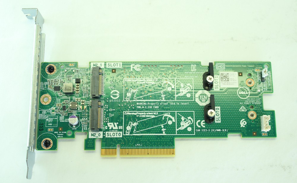 Dell SSD M2*2 Boot Optimized Server Storage Adapter PCIe Card Low Profile 05T20H