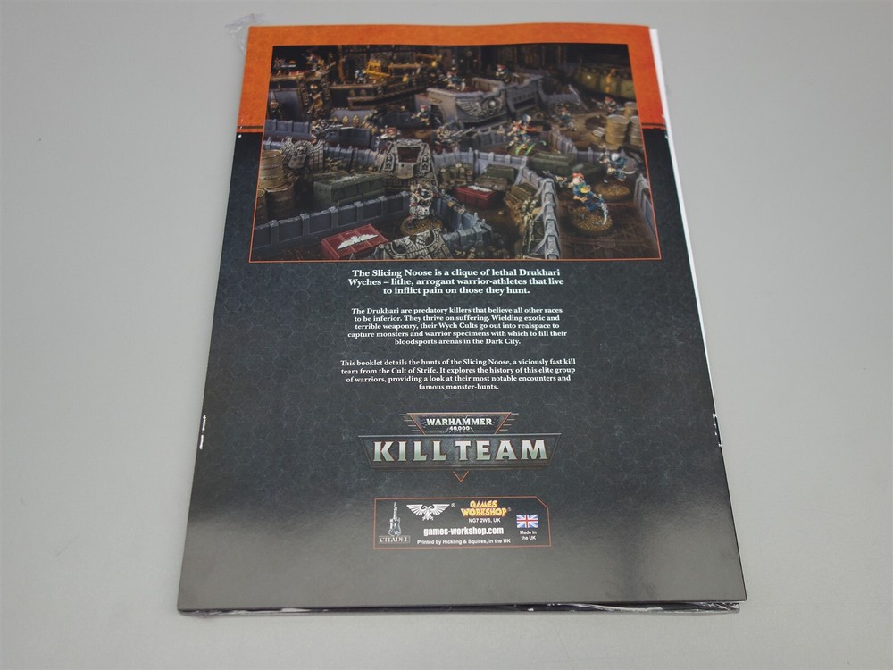 Warhammer 40K: Kill Team Slicing Noose Wych Kill Team Book & Accessories (oop)