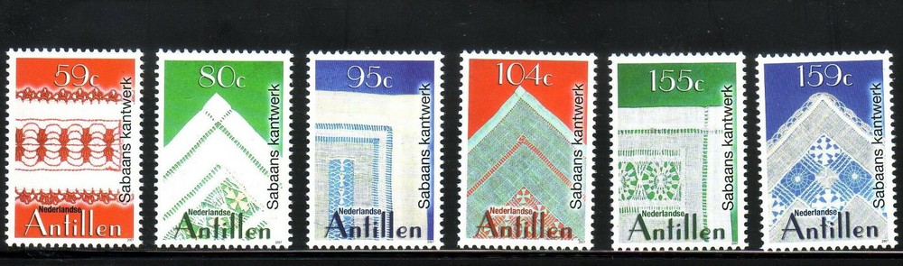 Netherlands - Dutch Antilles Issue 2007 (1740-1745) Textile