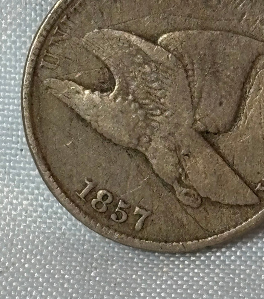 1857 & 1858 Flying Eagle Cents