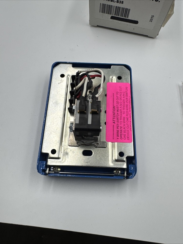 NEW!! DORTONICS 6510/BL-S35 BLUE EMERGENCY PULL