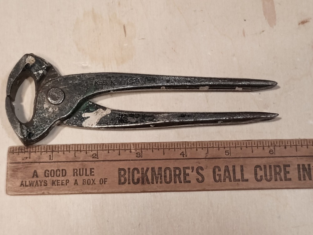 Vintage KEEN KUTTER Nipper/ Nail Puller 6"