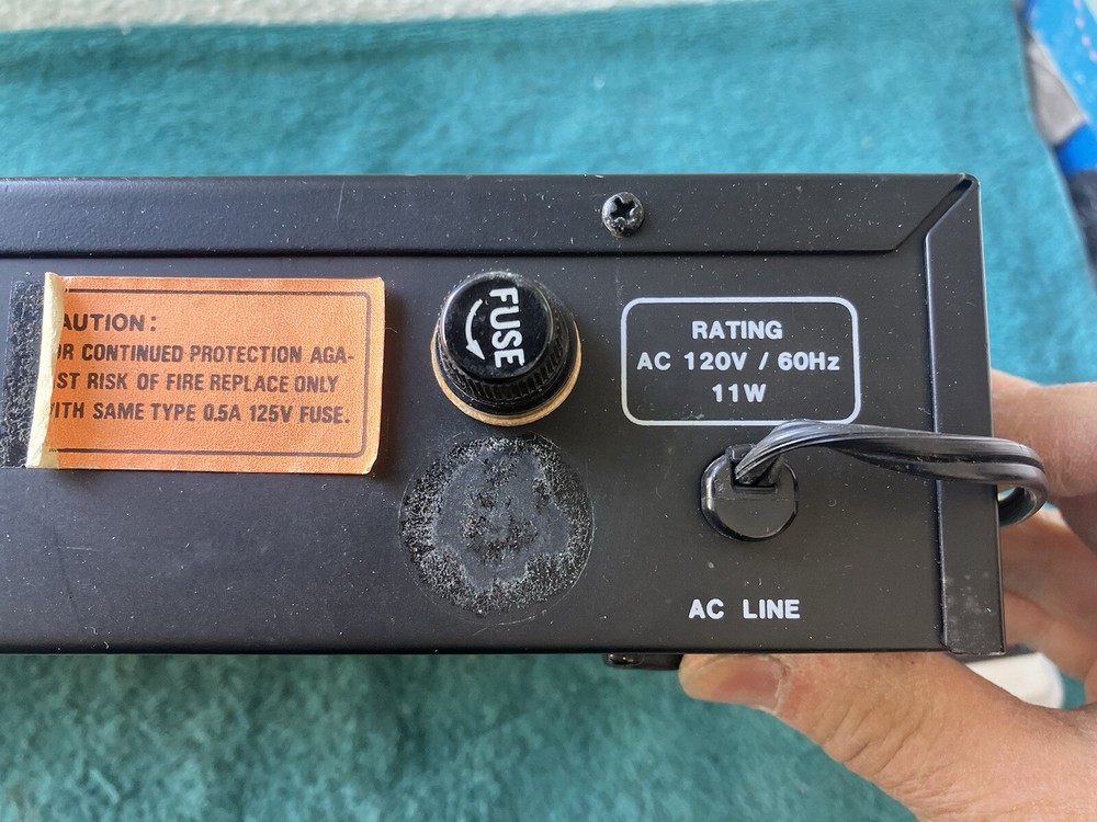 Vintage Coustic Audio Frequency Equalizer HEQ 7000A