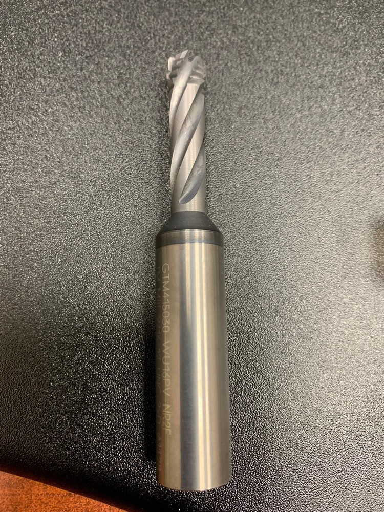 Widia 9/16-12 UNC Threadmill Solid Carbide 4138614 GTM415030