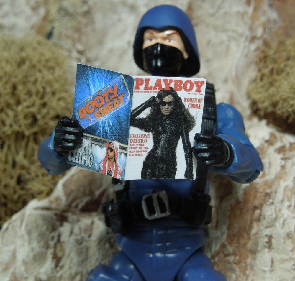1/18 Scale Custom Playboy Cobra Baroness - includes several interior pages