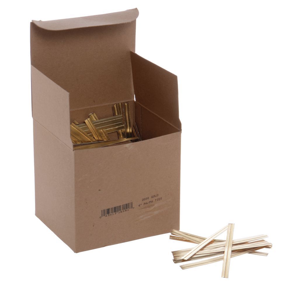 Gold Twist Tie, Metallic, 62845