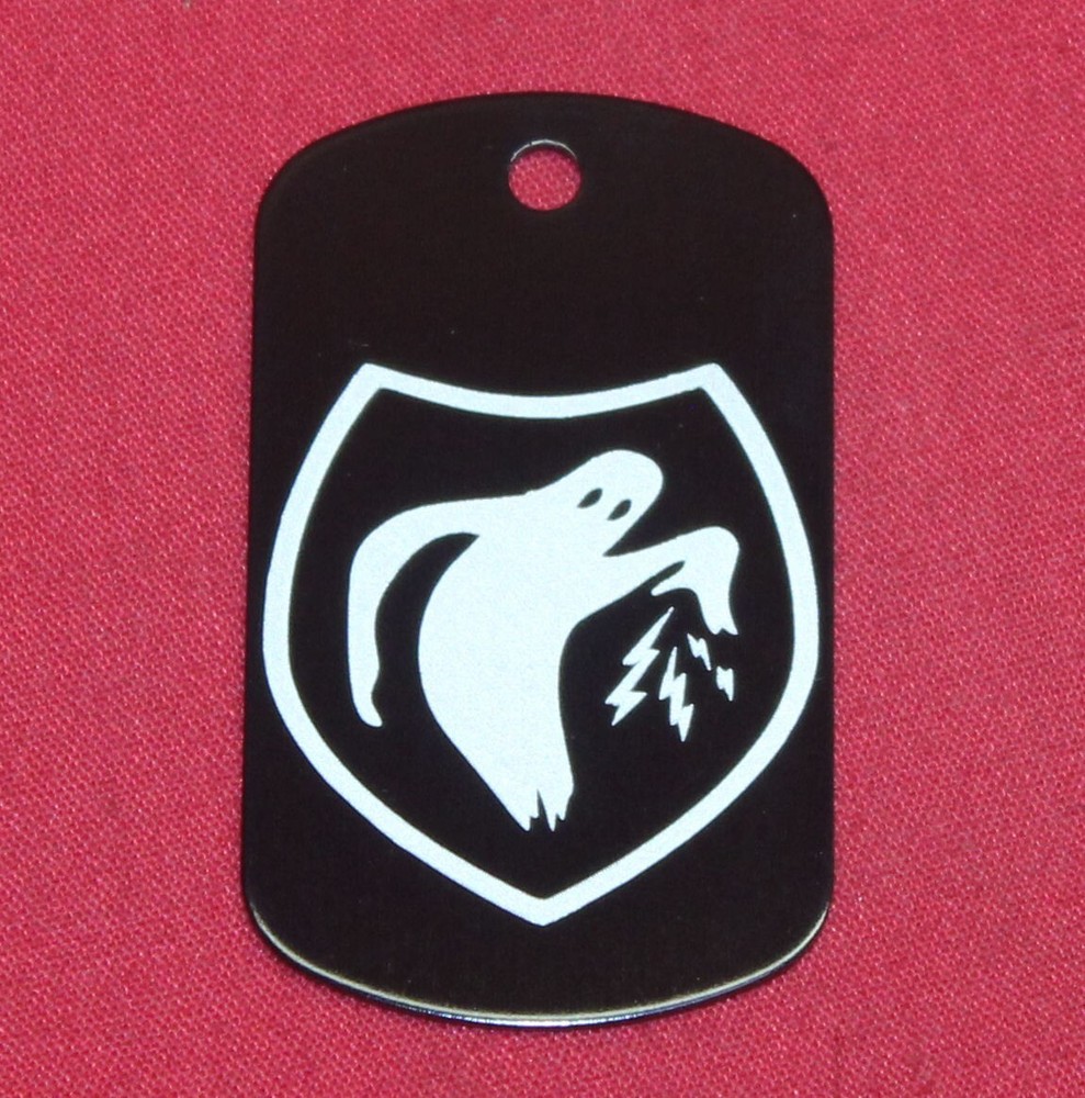 Psyop / Ghost Army Dog Tag Keychain