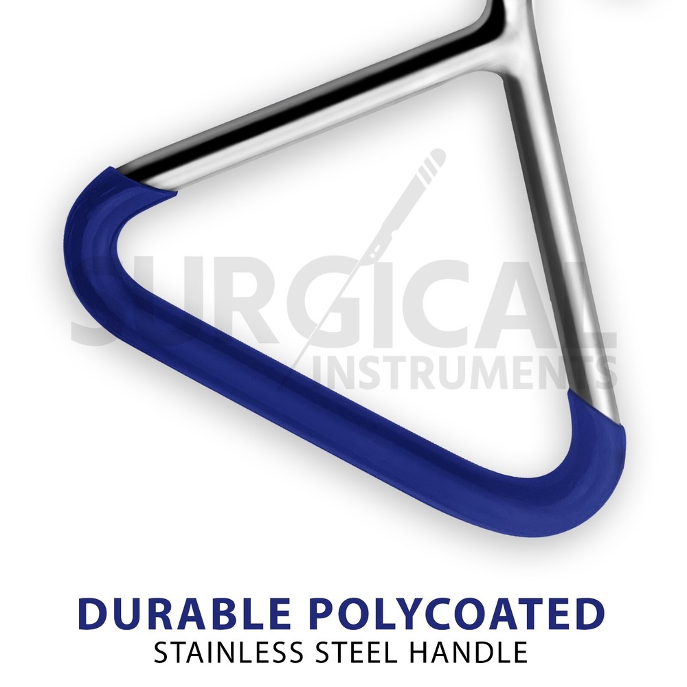 OB Handle/Grip Ideal Instruments Blue Polycoated OB Chain Handle Calving German