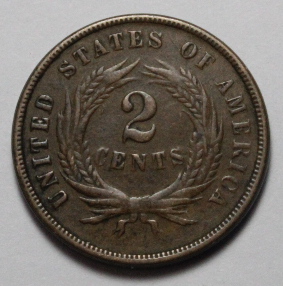 1865 2 Cent UM373