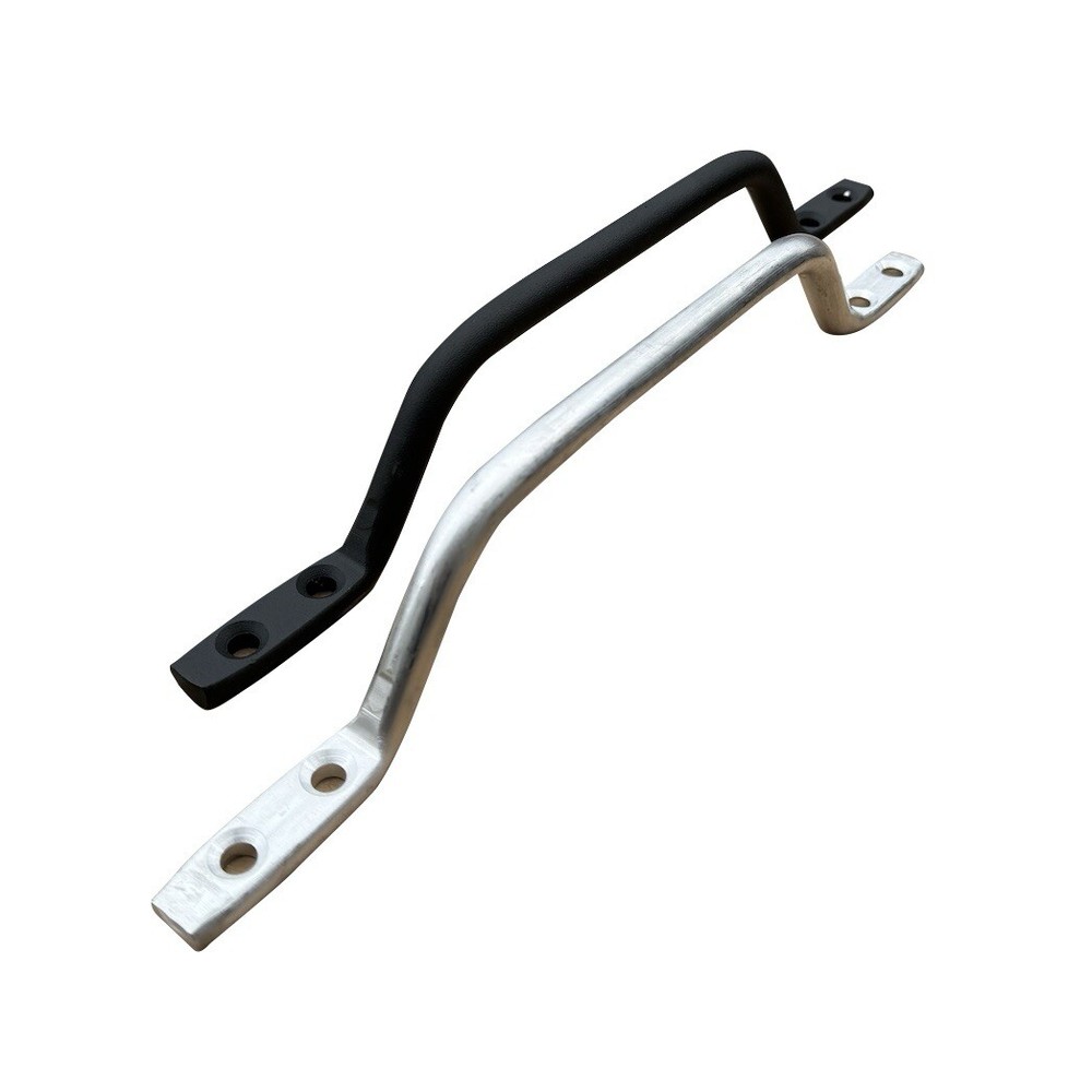 Aluminum Cargo Trailer Door Grab Handle Ramp RV Camper 13.25" - Plain OR Black