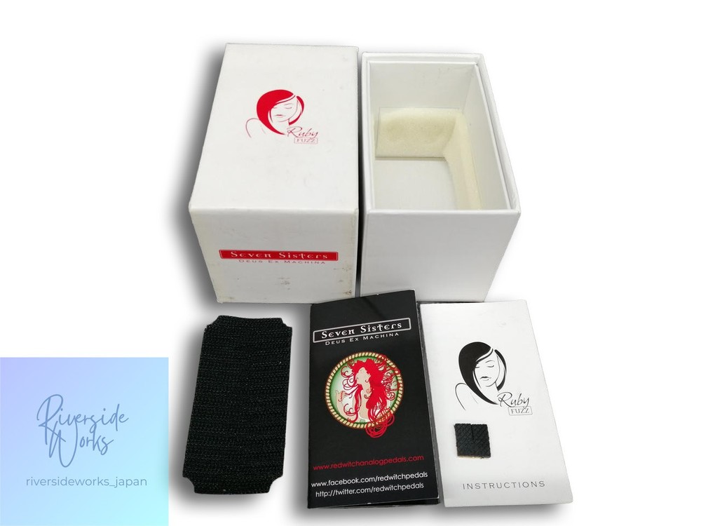 REDWITCH Sevensisters Ruby Fuzz Distortion Pedal JP